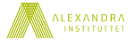 Alexandra Instituttet B Logo BLACK Red IT DK