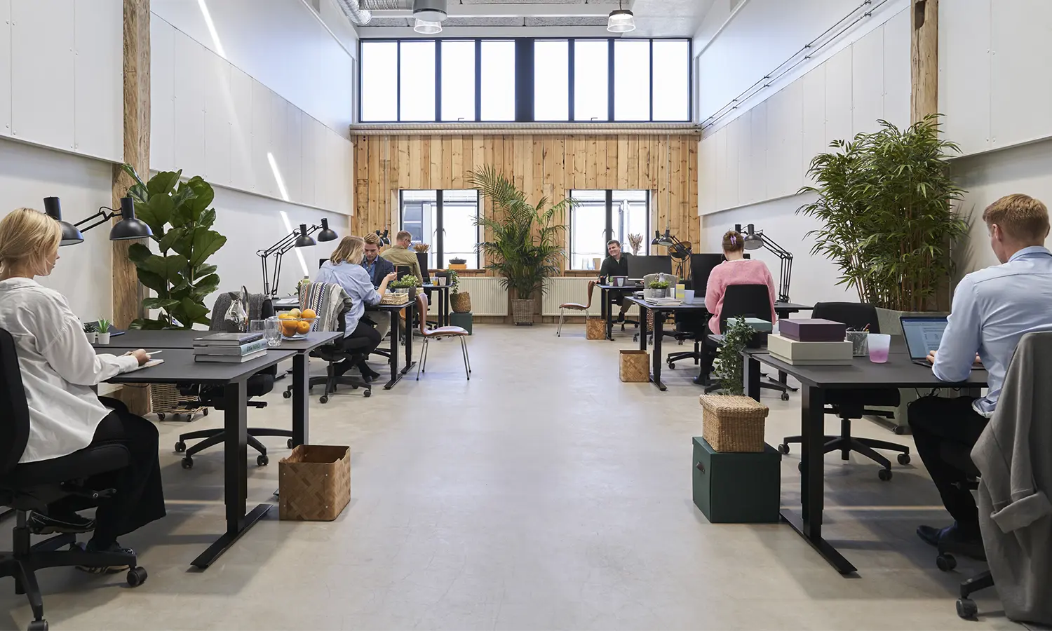 Brand new shared office space in Aarhus oozes history